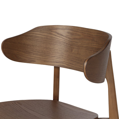 Khari Dining/Lounge Chair, Set of 2 – Walnut – 6