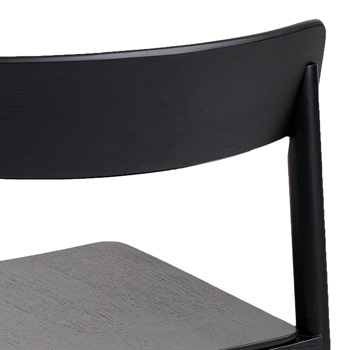 Felix Dining/Lounge Chair, Set of 4 – Black – 6