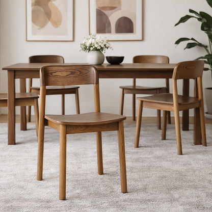 Jonas Dining/Lounge Chair, Set of 4 – Walnut – 2