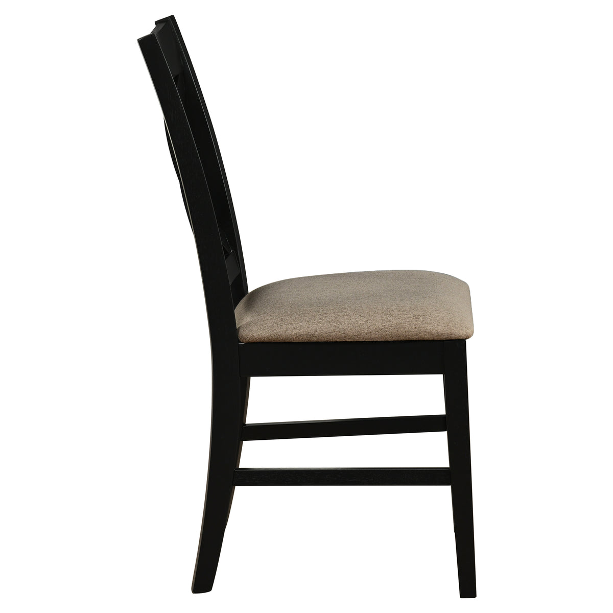 Lance Dining Chair, Set of 2 in Black