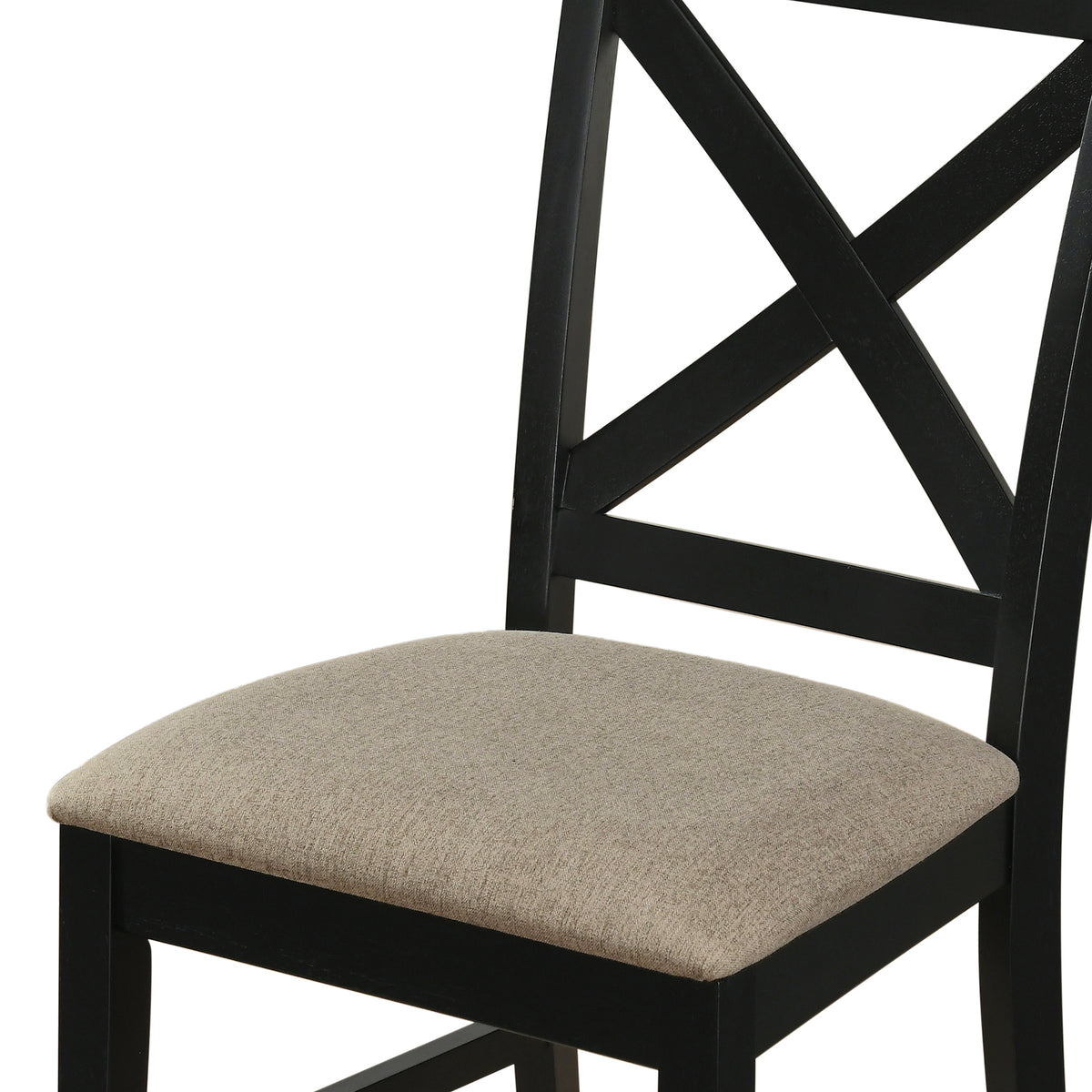 Lance Dining Chair, Set of 2 in Black