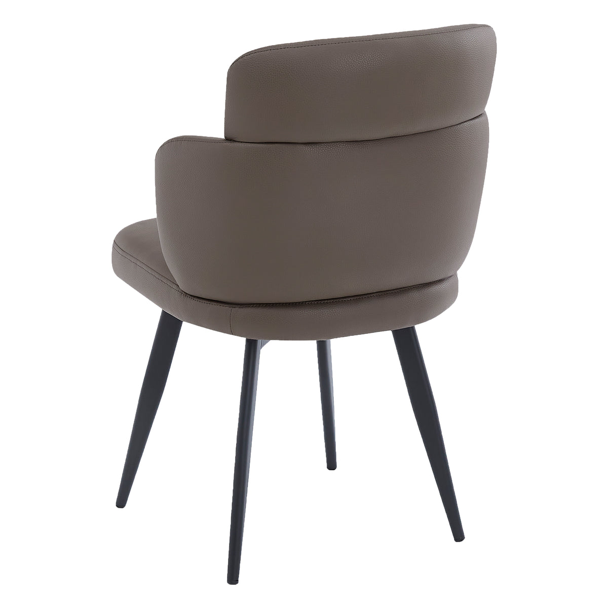 Razzo Dining Chair, Set of 4 – Stone and Black – 3