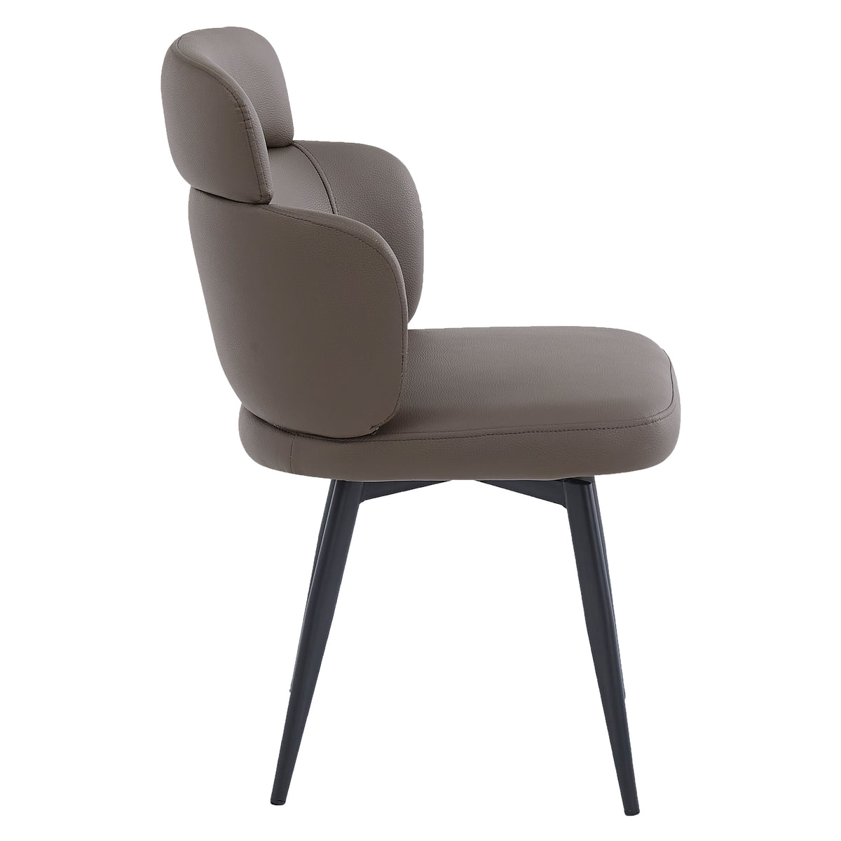 Razzo Dining Chair, Set of 4 – Stone and Black – 4