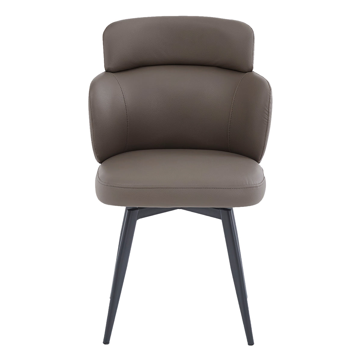 Razzo Dining Chair, Set of 4 – Stone and Black – 5