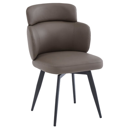 Razzo Dining Chair, Set of 4 – Stone and Black – 1