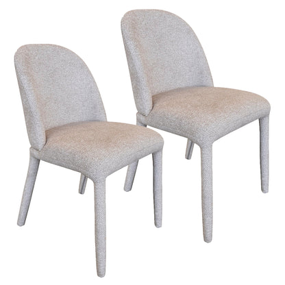 Kiara Dining/Lounge Chair, Set of 2 – Beige – 7