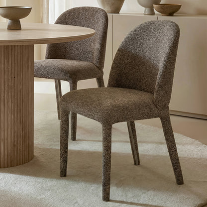 Kiara Dining/Lounge Chair, Set of 2 – Brown – 2