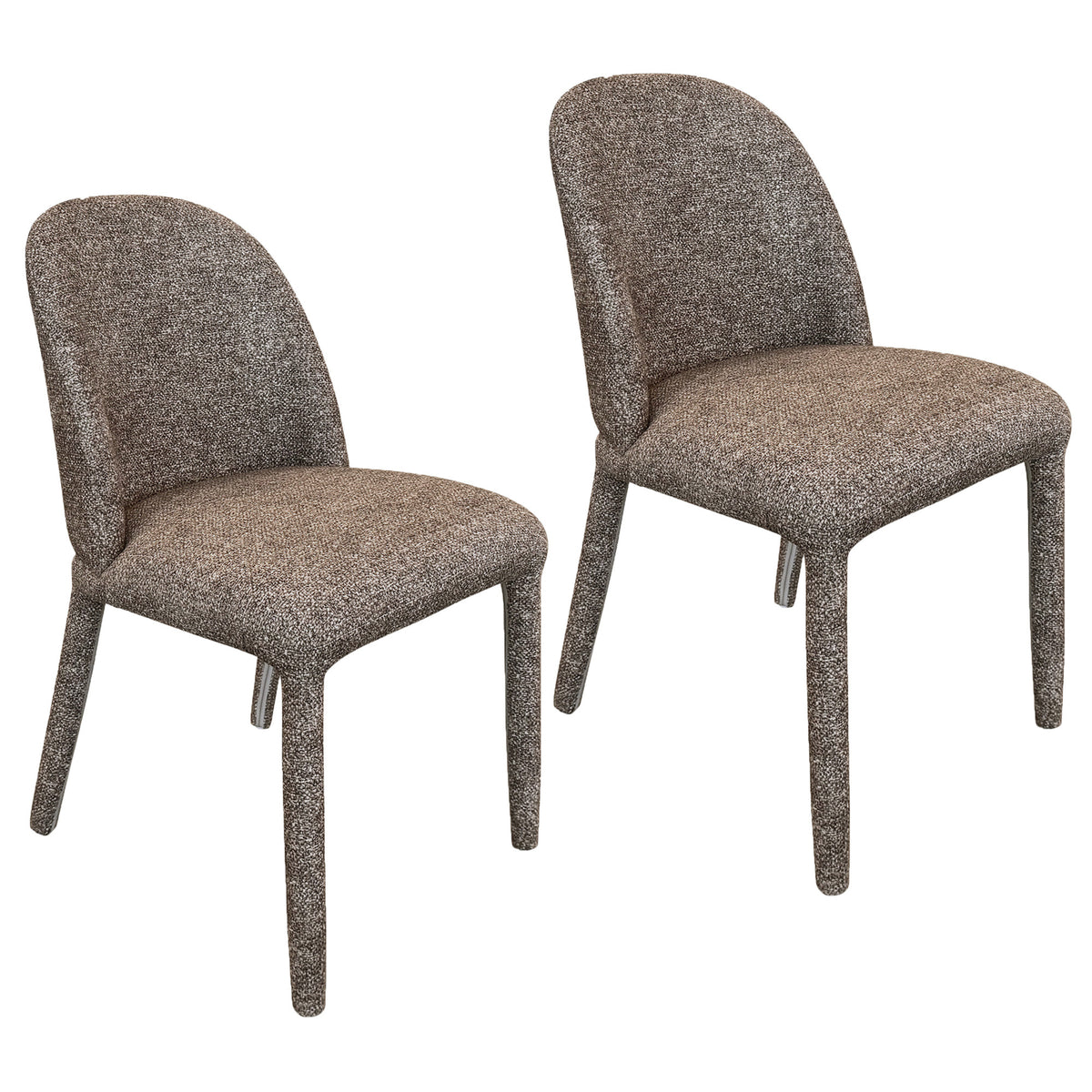 Kiara Dining/Lounge Chair, Set of 2 – Brown – 7