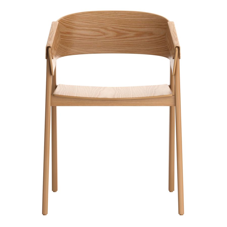 Mateo Contract Grade Chair, Set of 2 in Natural