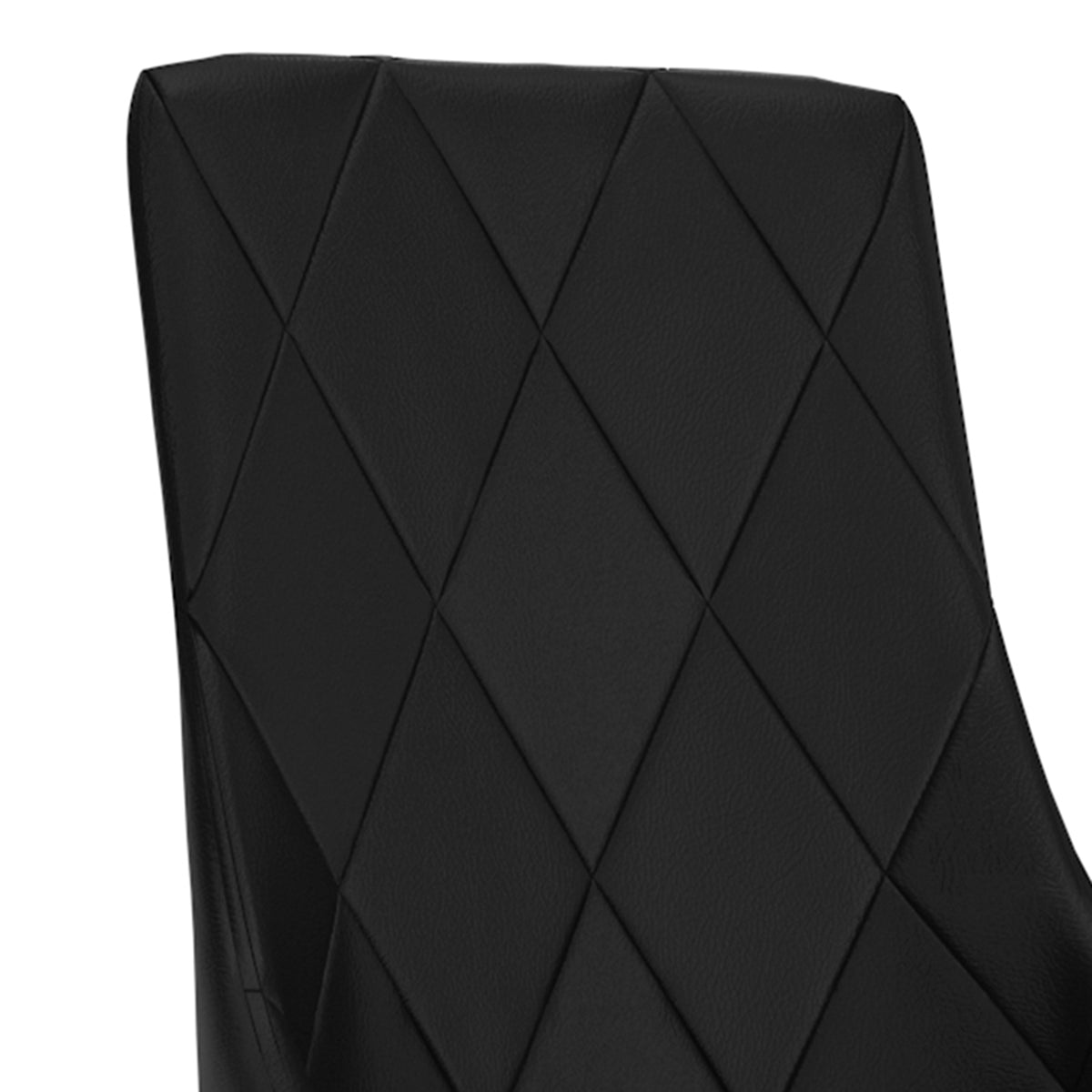 Antoine Dining/Lounge Chair, Set of 2 in Black and Aged Gold