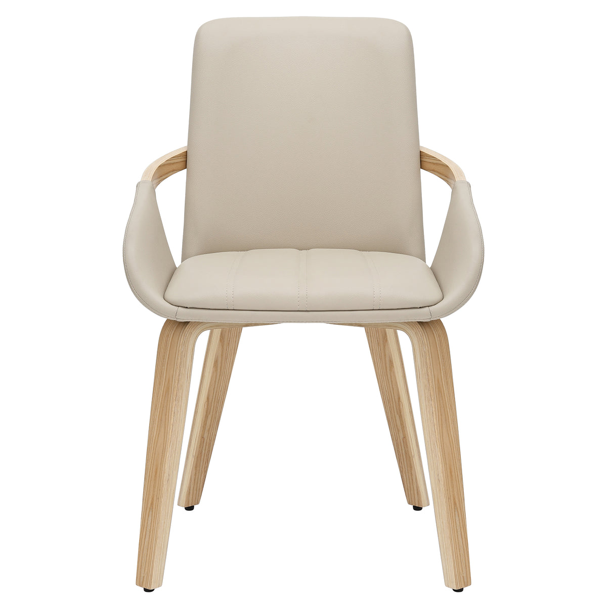 Caspian Dining/Lounge Chair, Set of 2 – Sand and Natural – 5