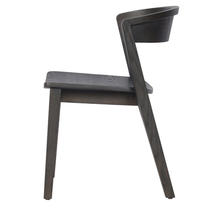 Nicco Dining/Lounge Chair, Set of 2 – Mocha – 4