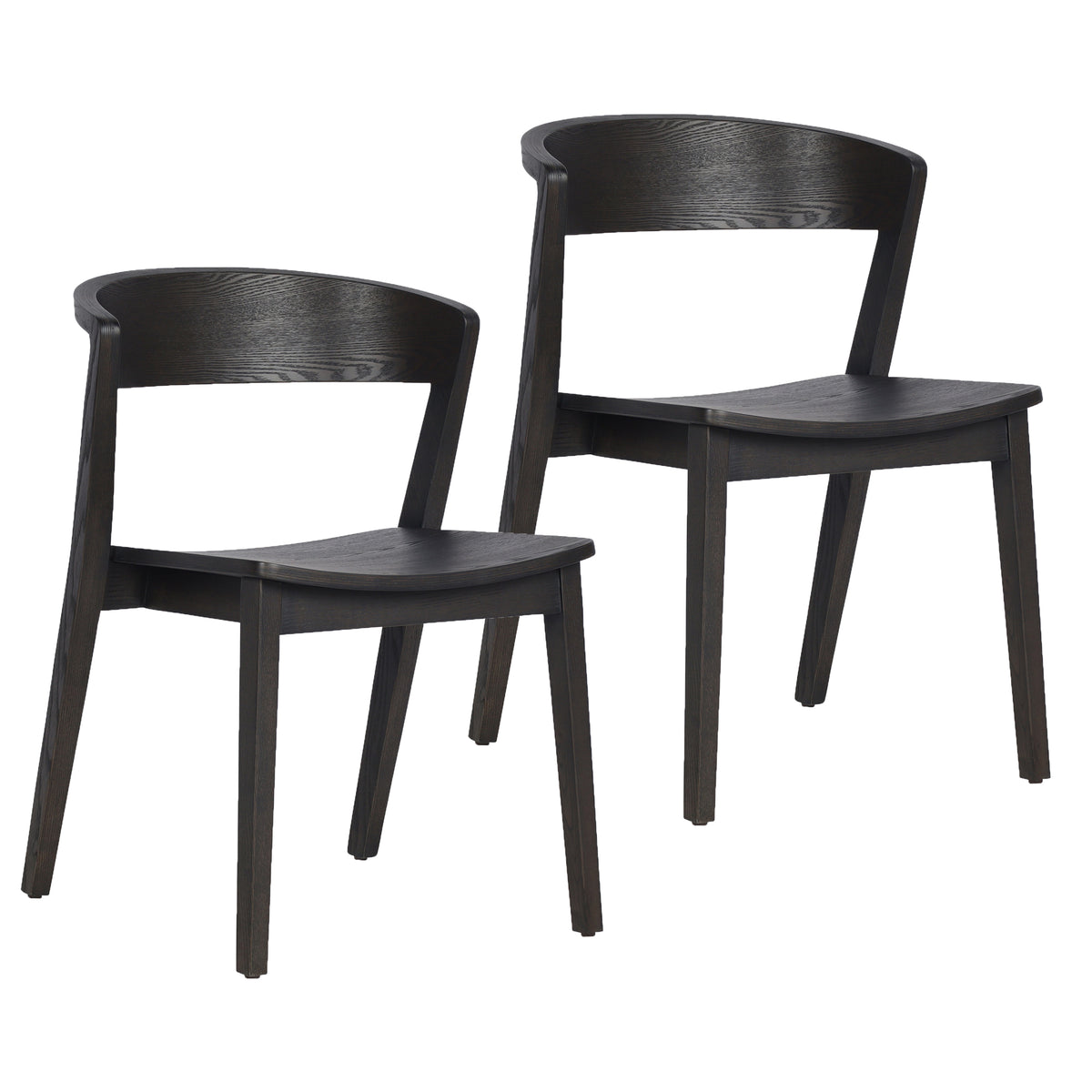 Nicco Dining/Lounge Chair, Set of 2 – Mocha – 7