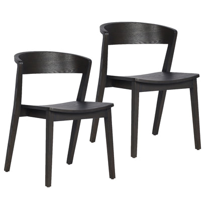 Nicco Dining/Lounge Chair, Set of 2 – Mocha – 7