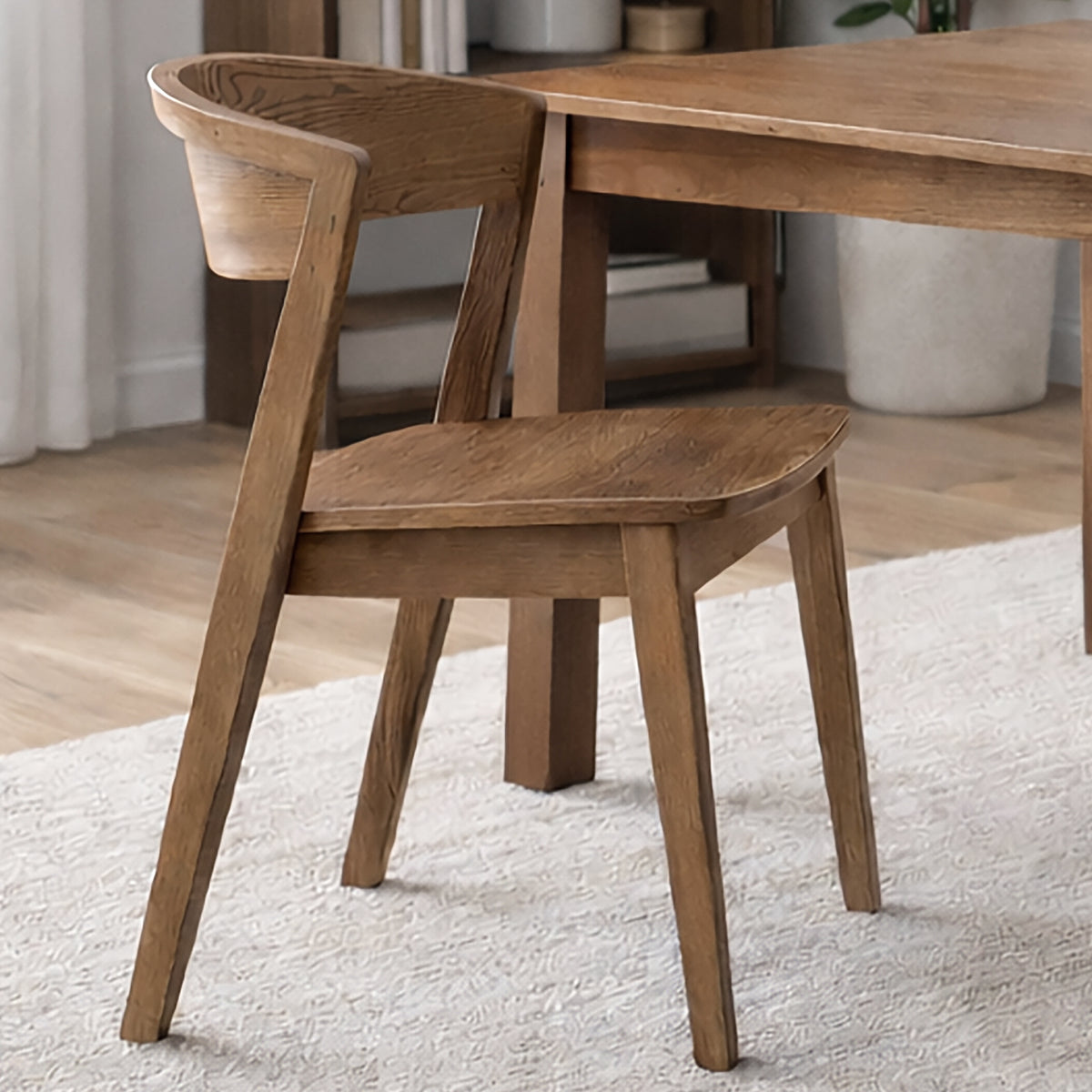Nicco Dining/Lounge Chair, Set of 2 – Walnut – 2