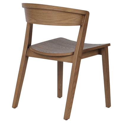 Nicco Dining/Lounge Chair, Set of 2 – Walnut – 3