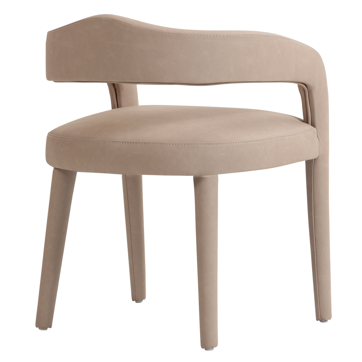 Caden Dining/Lounge Chair, Set of 2 – Beige – 3