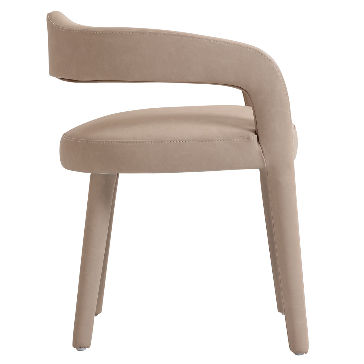 Caden Dining/Lounge Chair, Set of 2 – Beige – 4