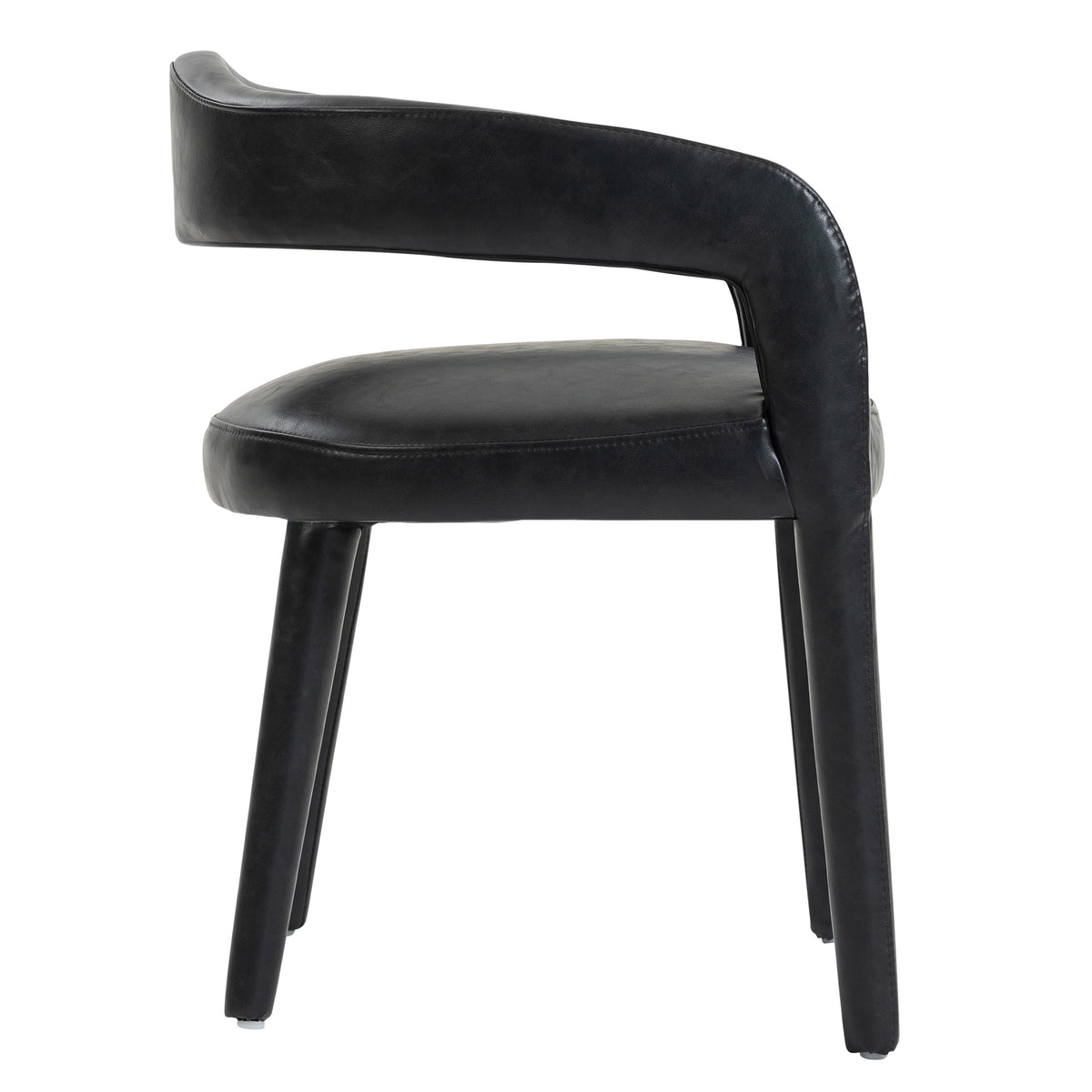 Caden Dining/Lounge Chair, Set of 2 – Charcoal – 4