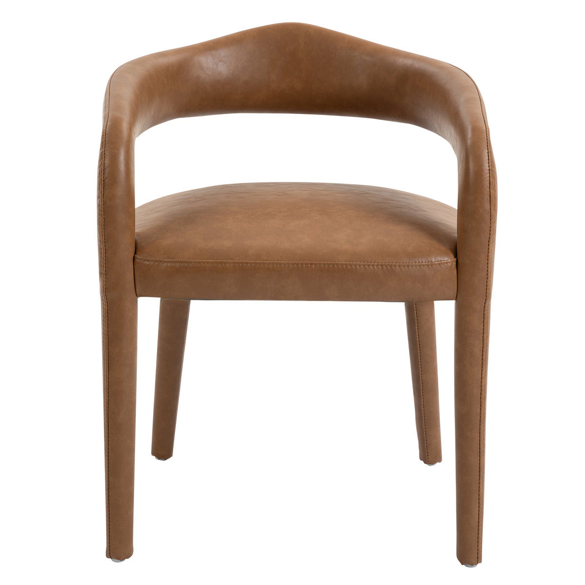 Caden Dining/Lounge Chair, Set of 2 – Saddle – 5