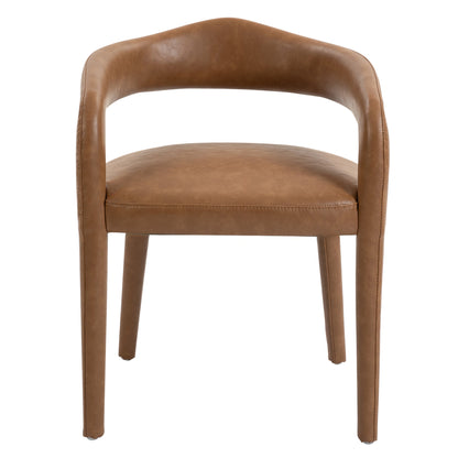 Caden Dining/Lounge Chair, Set of 2 – Saddle – 5