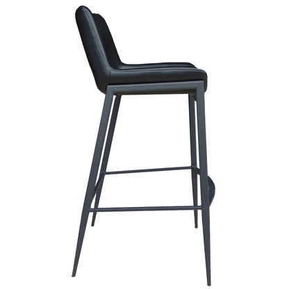 Icona 30" Bar Stool – Black and Black – 4