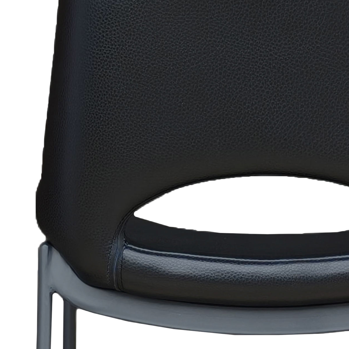 Icona 30" Bar Stool – Black and Black – 6