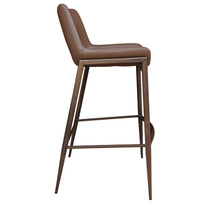 Icona 30" Bar Stool – Saddle and Walnut – 4