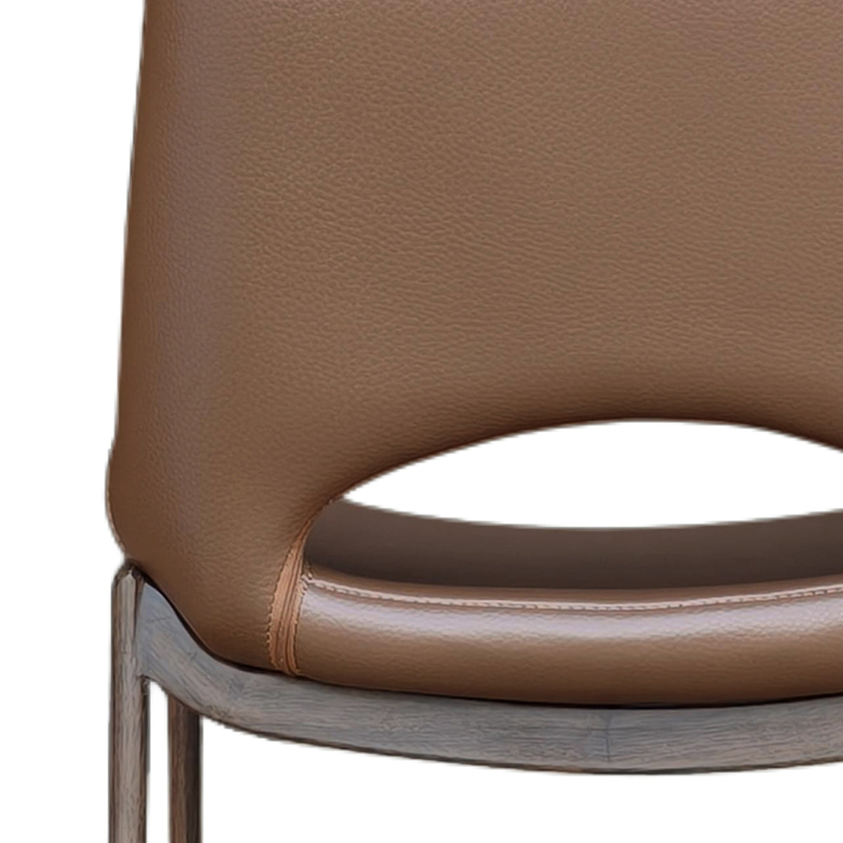 Icona 30" Bar Stool – Saddle and Walnut – 6