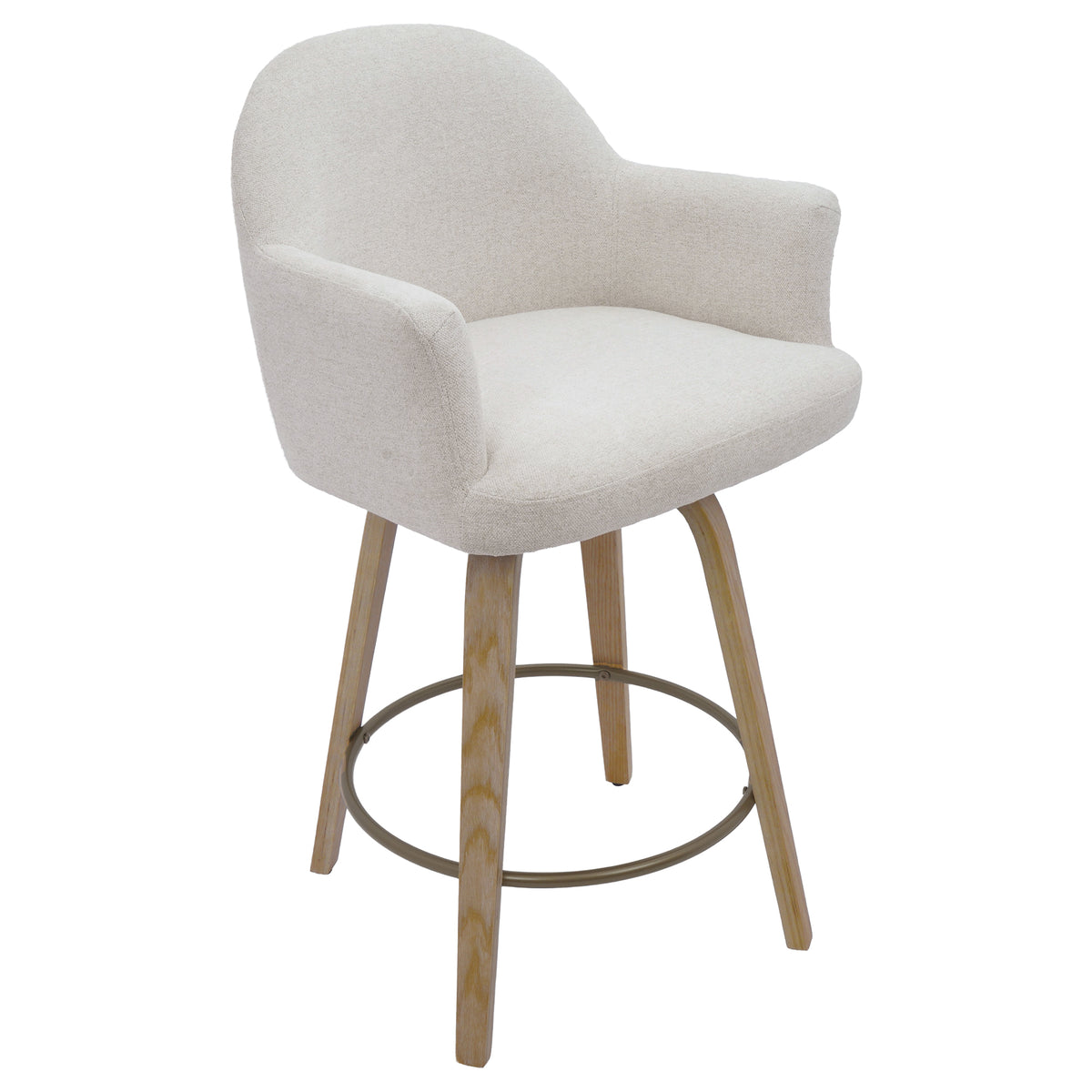 Torra 26" Counter Stool with Swivel, Set of 2