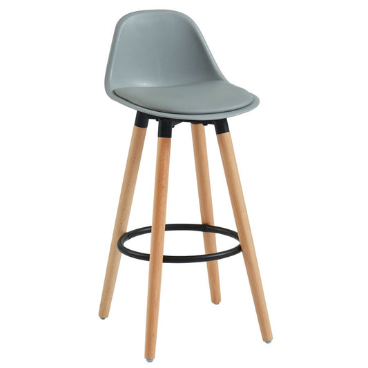 Diablo 26" Counter Stool, set of 2, in Grey and Natural