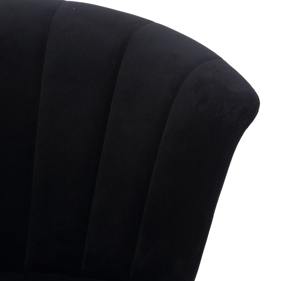 Tula 26" Counter Stool in Black and Washed Oak