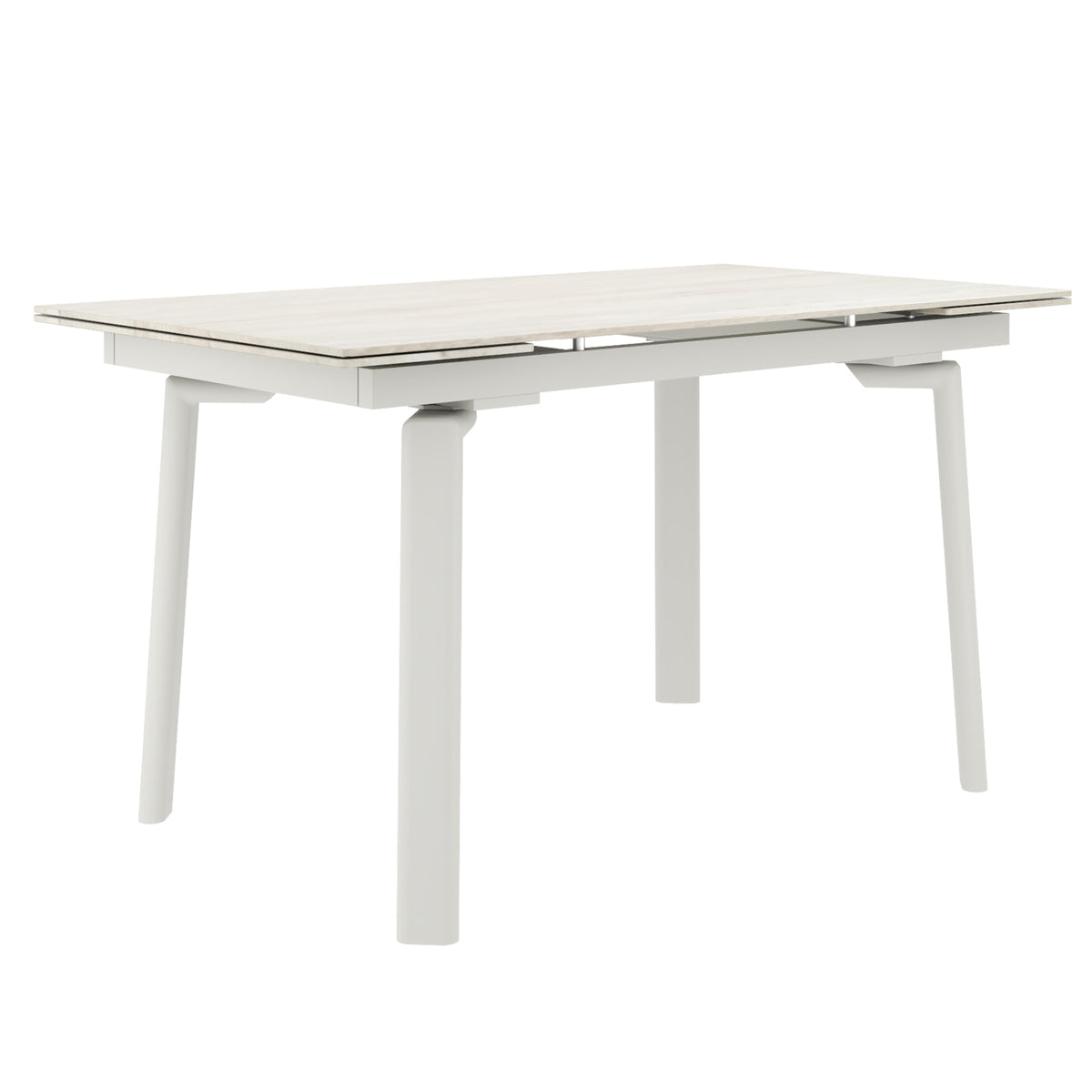 Bellaro and Freya 5pc Dining Set in Travertine/Toffee-Natural