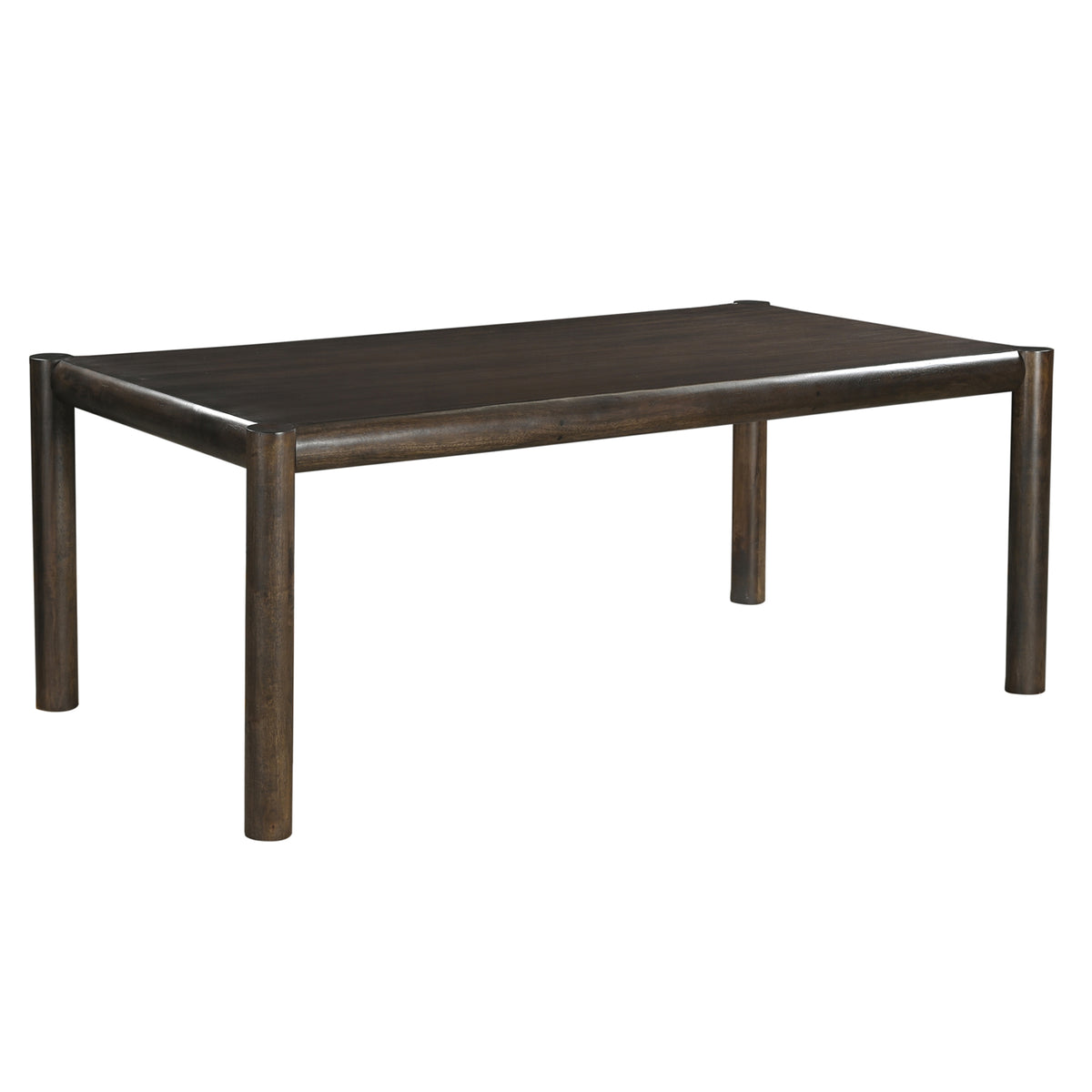 Advik and Bexley 7pc Dining Set in Mocha and Black