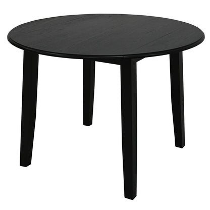 Conrad 3pc Dining Set – Black Table and Black Chairs – 2