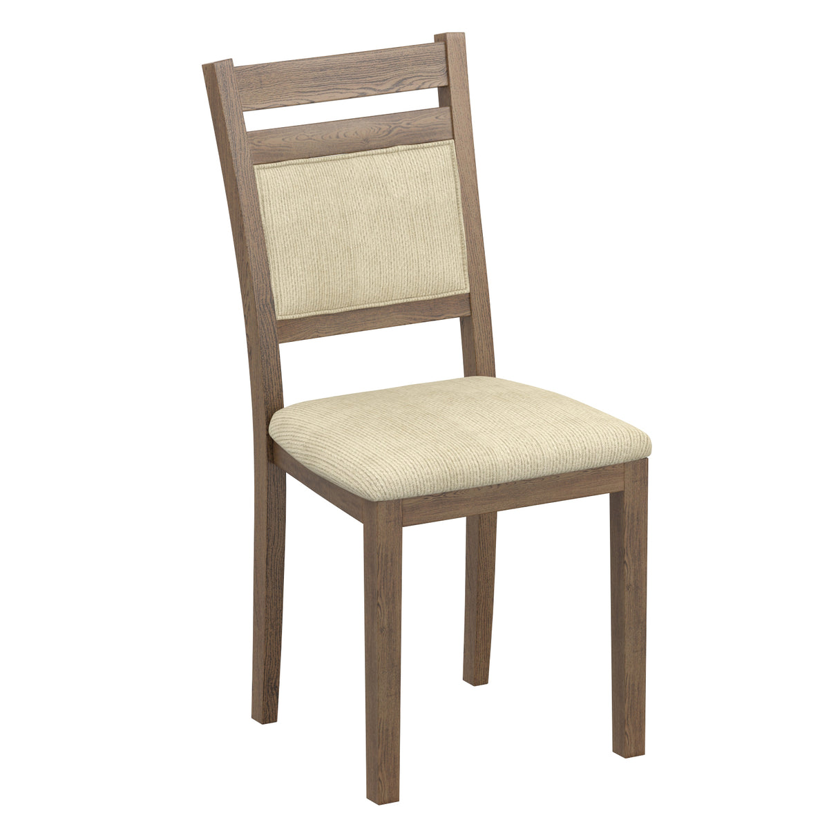 Conrad 3pc Dining Set – Walnut Table and Walnut Chairs – 7