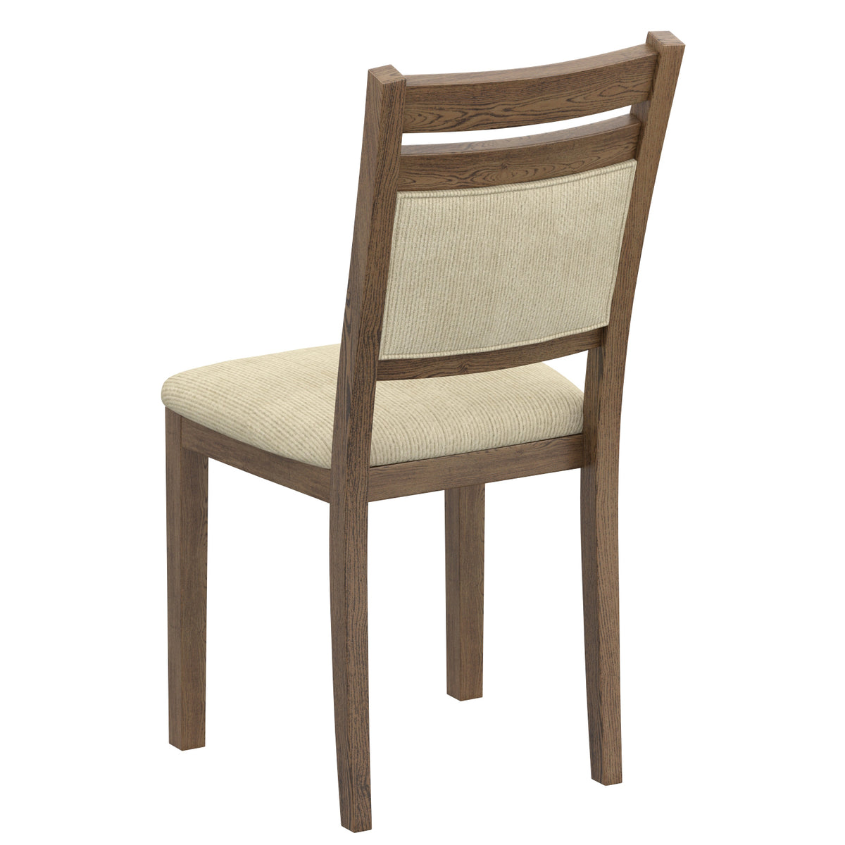Conrad 3pc Dining Set – Walnut Table and Walnut Chairs – 8
