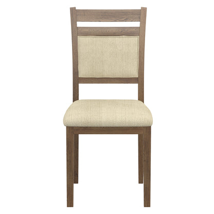 Conrad 3pc Dining Set – Walnut Table and Walnut Chairs – 10