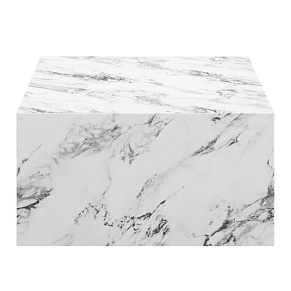 Atticus Rectangular Coffee Table – Bulgari White – 4