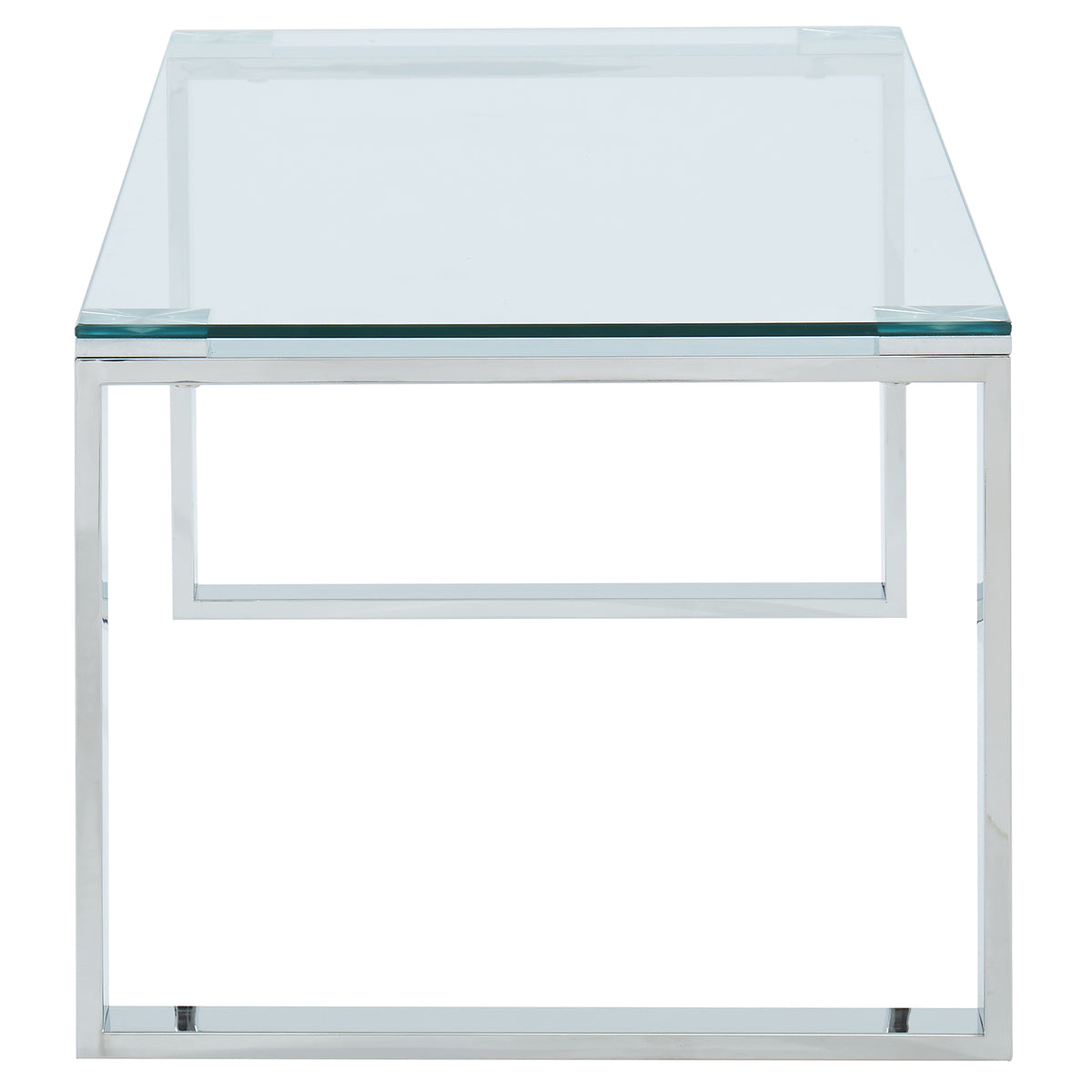 Zevon Coffee Table in Silver
