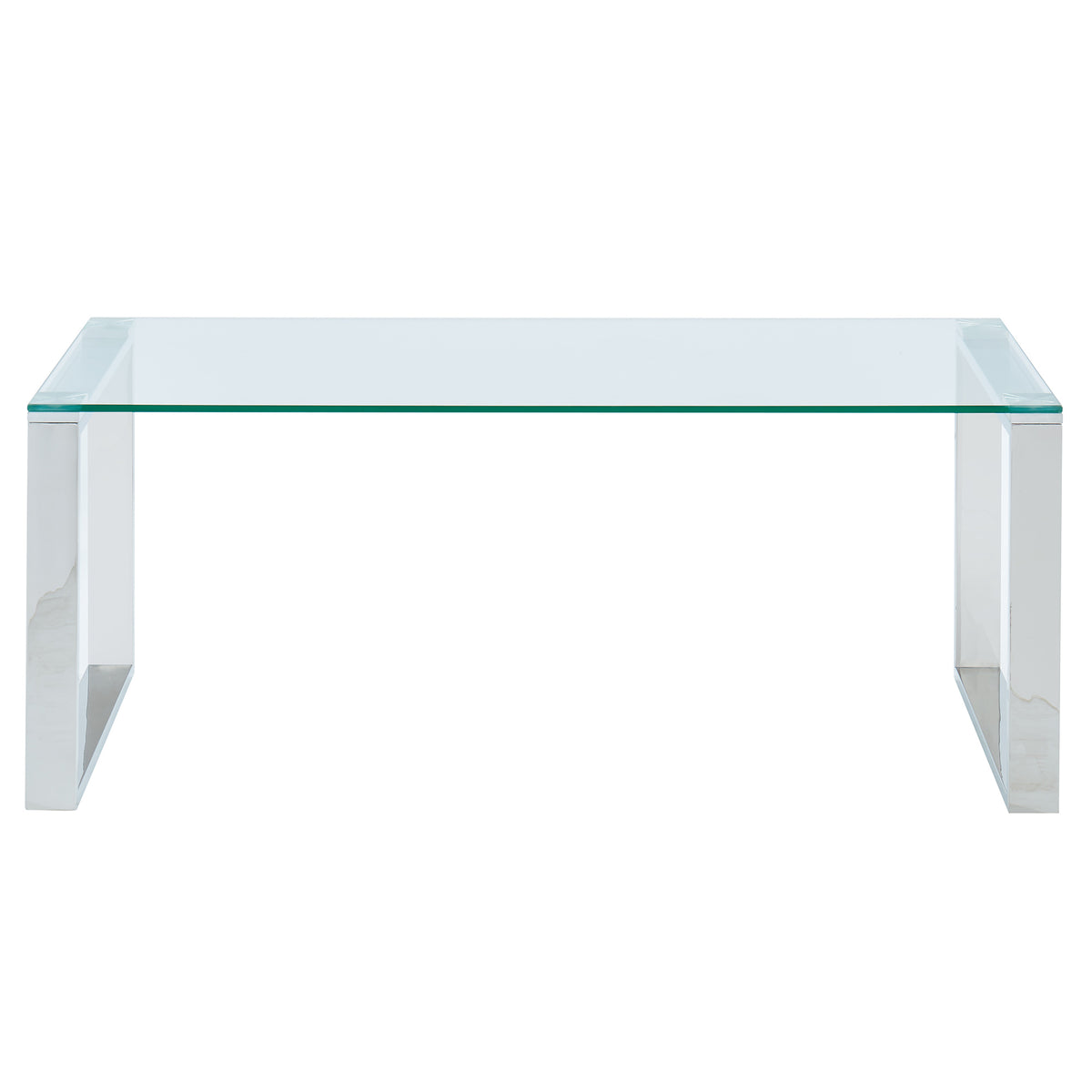 Zevon Coffee Table in Silver