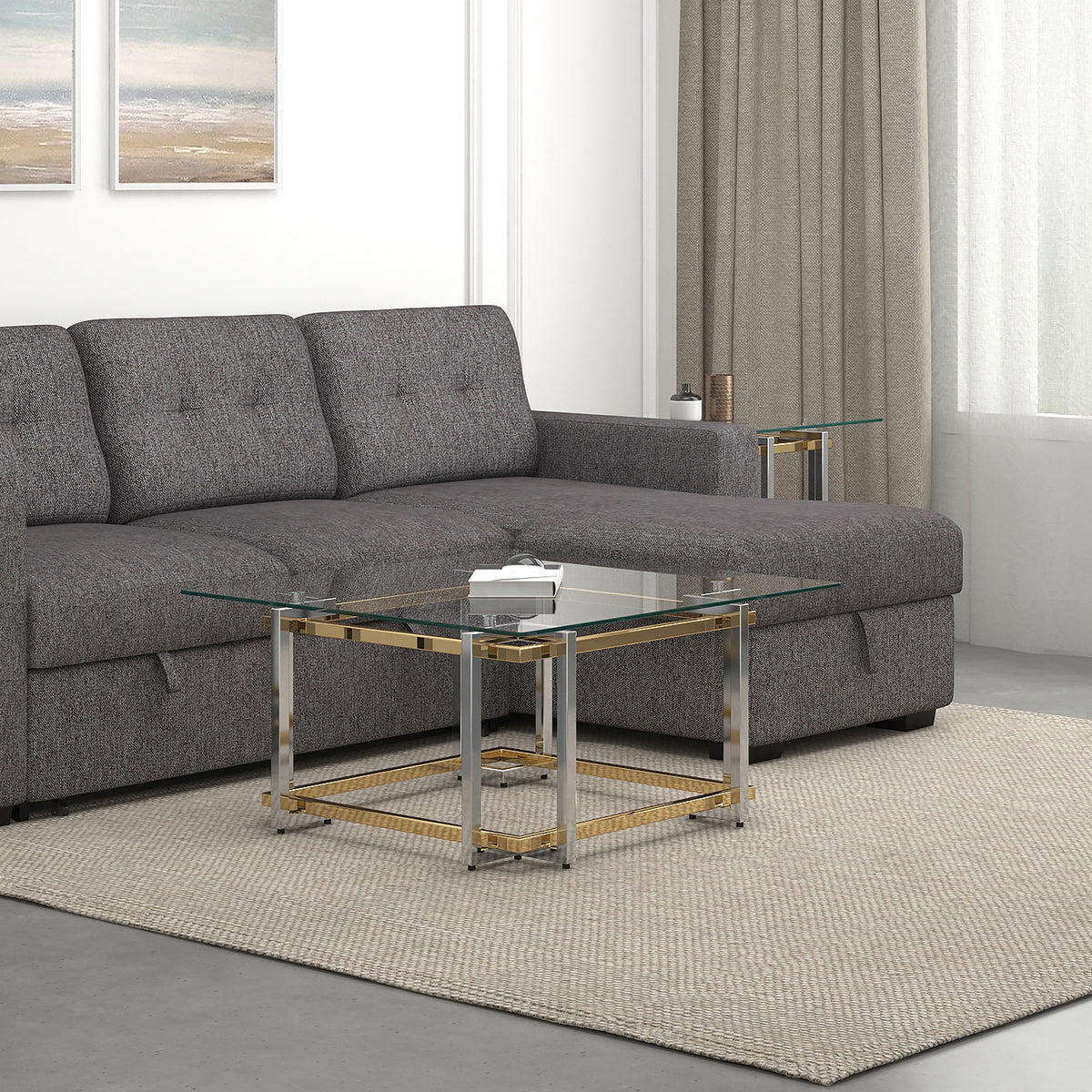 Florina Coffee Table – Square – 2