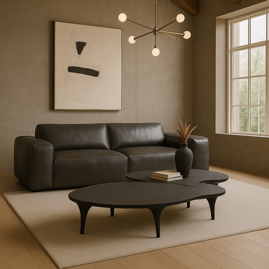 Boone Leather Sofa