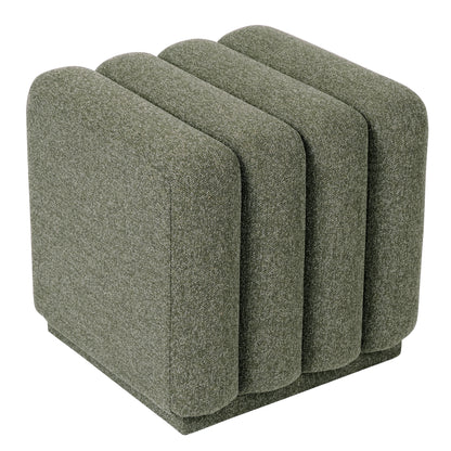 Pollo Square Ottoman – Moss – 3