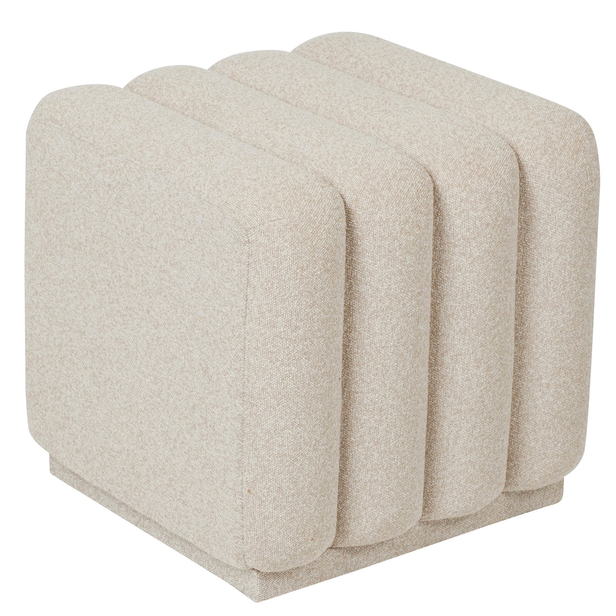 Pollo Square Ottoman – Oat – 3