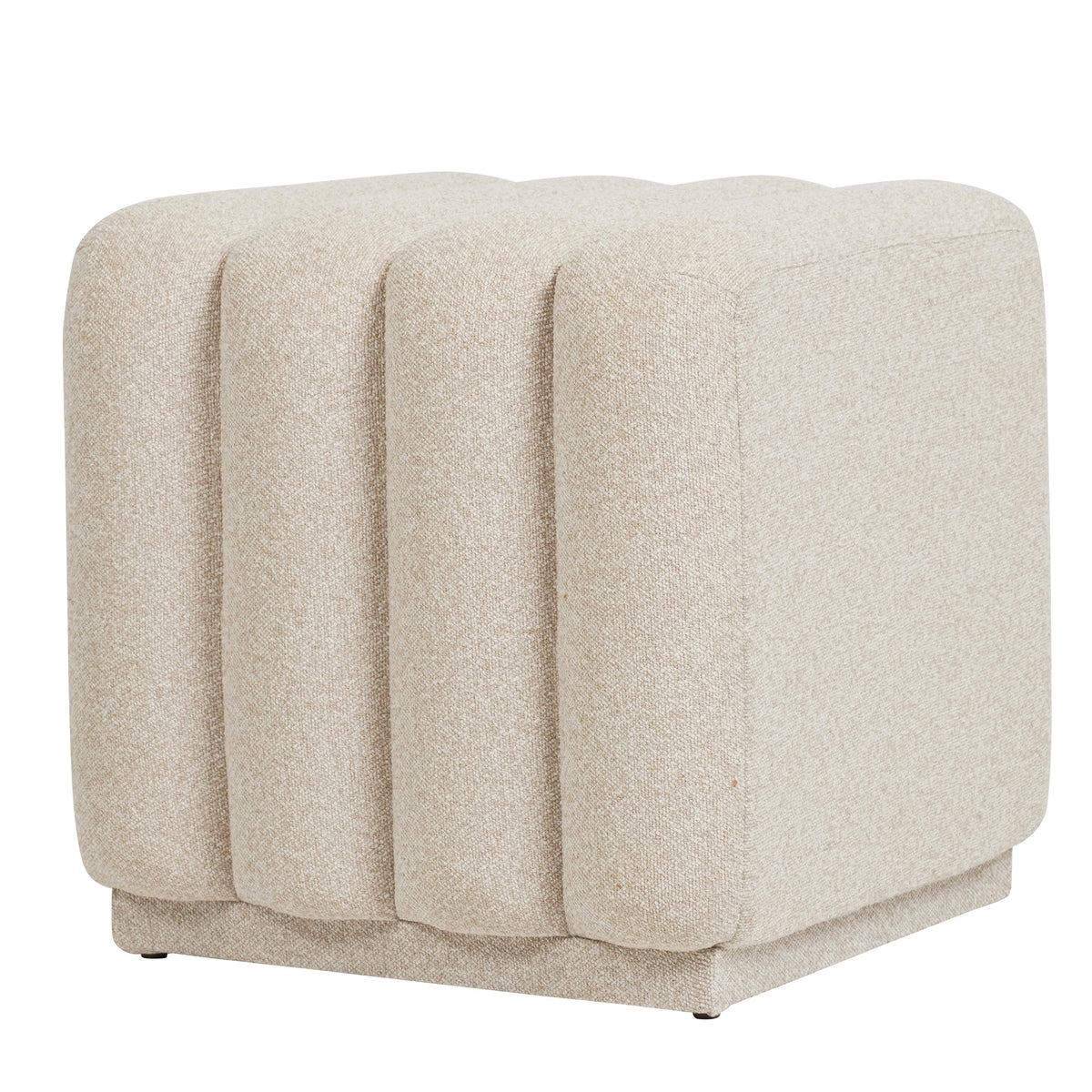 Pollo Square Ottoman – Oat – 4