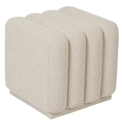 Pollo Square Ottoman – Oat – 1
