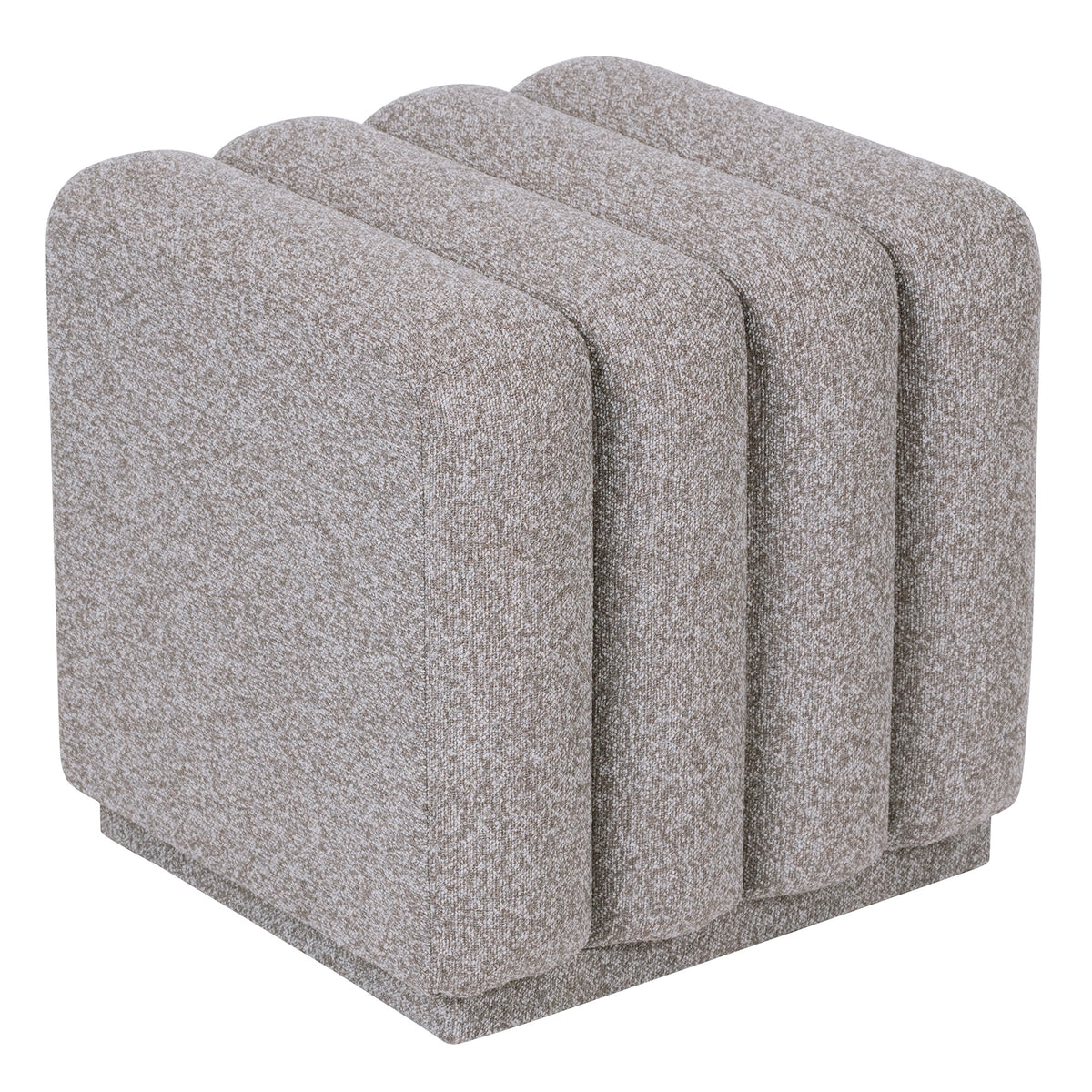 Pollo Square Ottoman – Stone – 3
