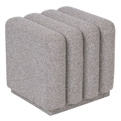 Pollo Square Ottoman – Stone – 3