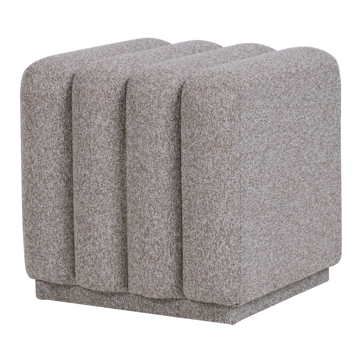 Pollo Square Ottoman – Stone – 4